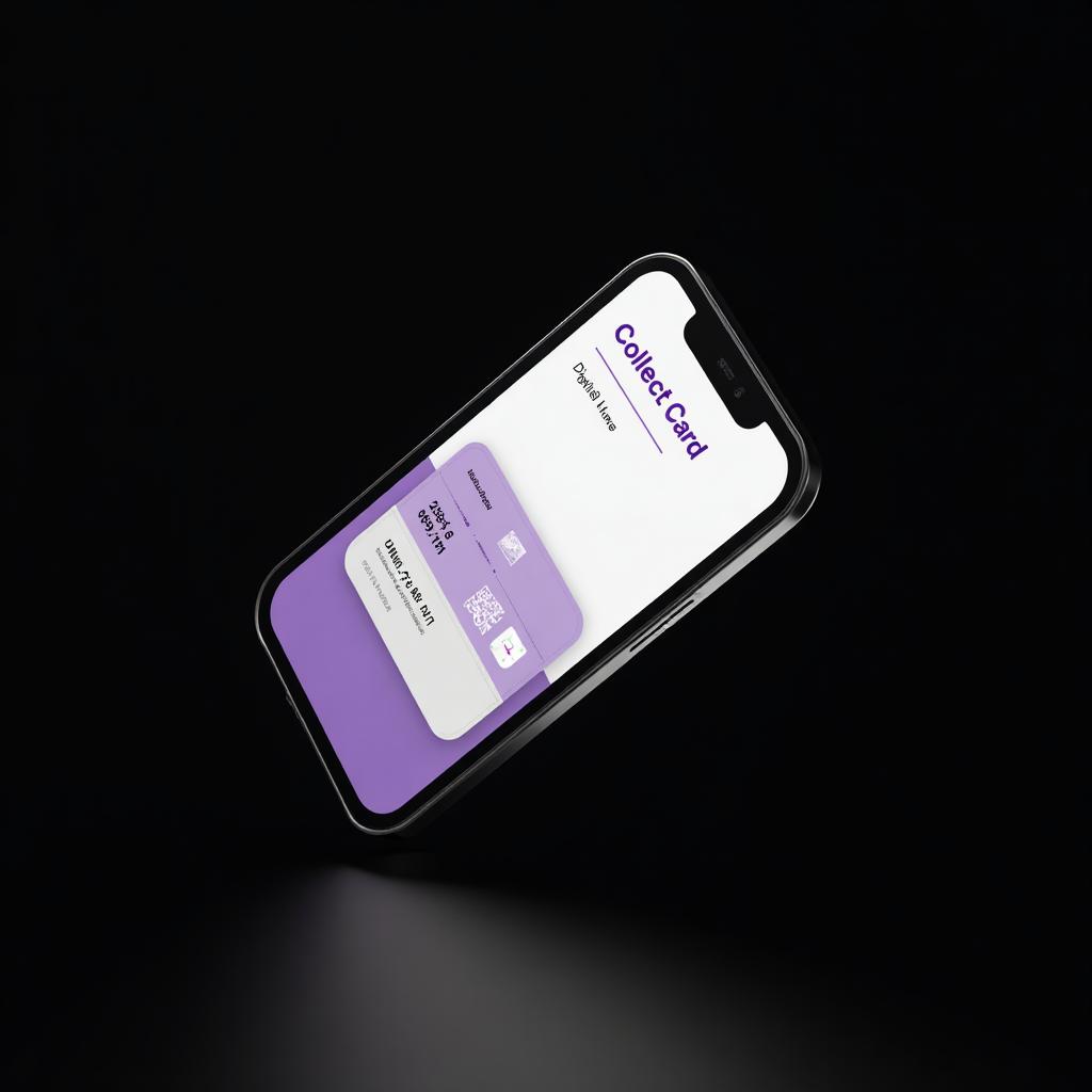 iPhone with Collect Card Digital Certificate